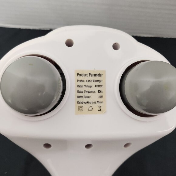 Handheld Back Massager Double Head Electric Full Body Massager Massage Hammer - Picture 5 of 7